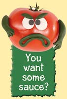 Angry tomato image