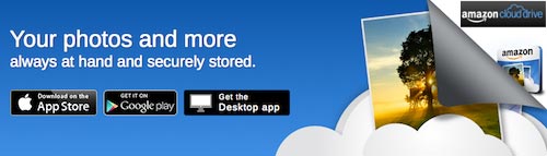 Amazon Cloud Drive banner image