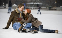 Couple Ice Skating