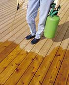 Deck staining image