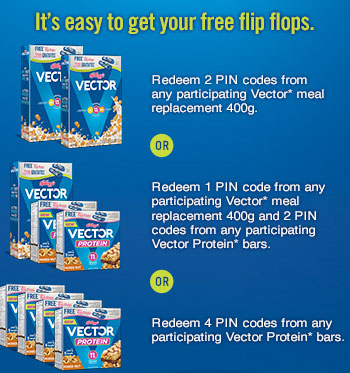 Free Men's Flip Flops From Vector